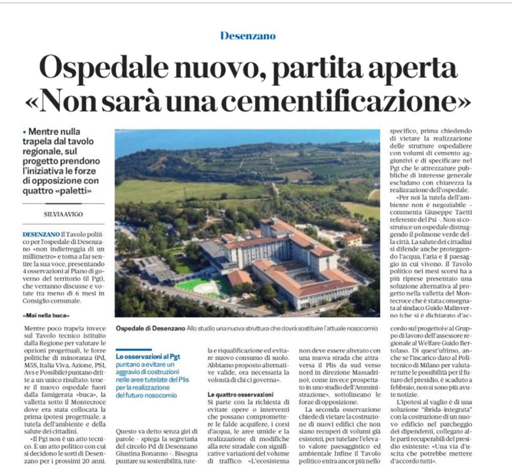 Immagine del Giornale di Brescoa